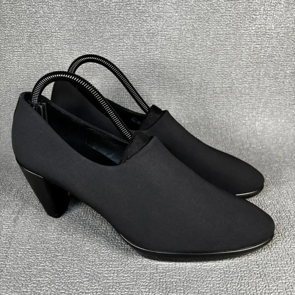ECCO Shape 55 Shootie 26805351707 Size 10 Women`s Black Heels Pumps